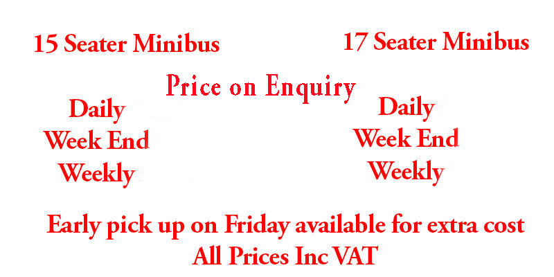 hire price list