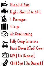 estate car hire information
